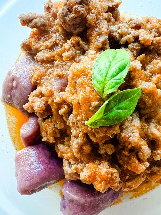 Purple Potato Gnocchi