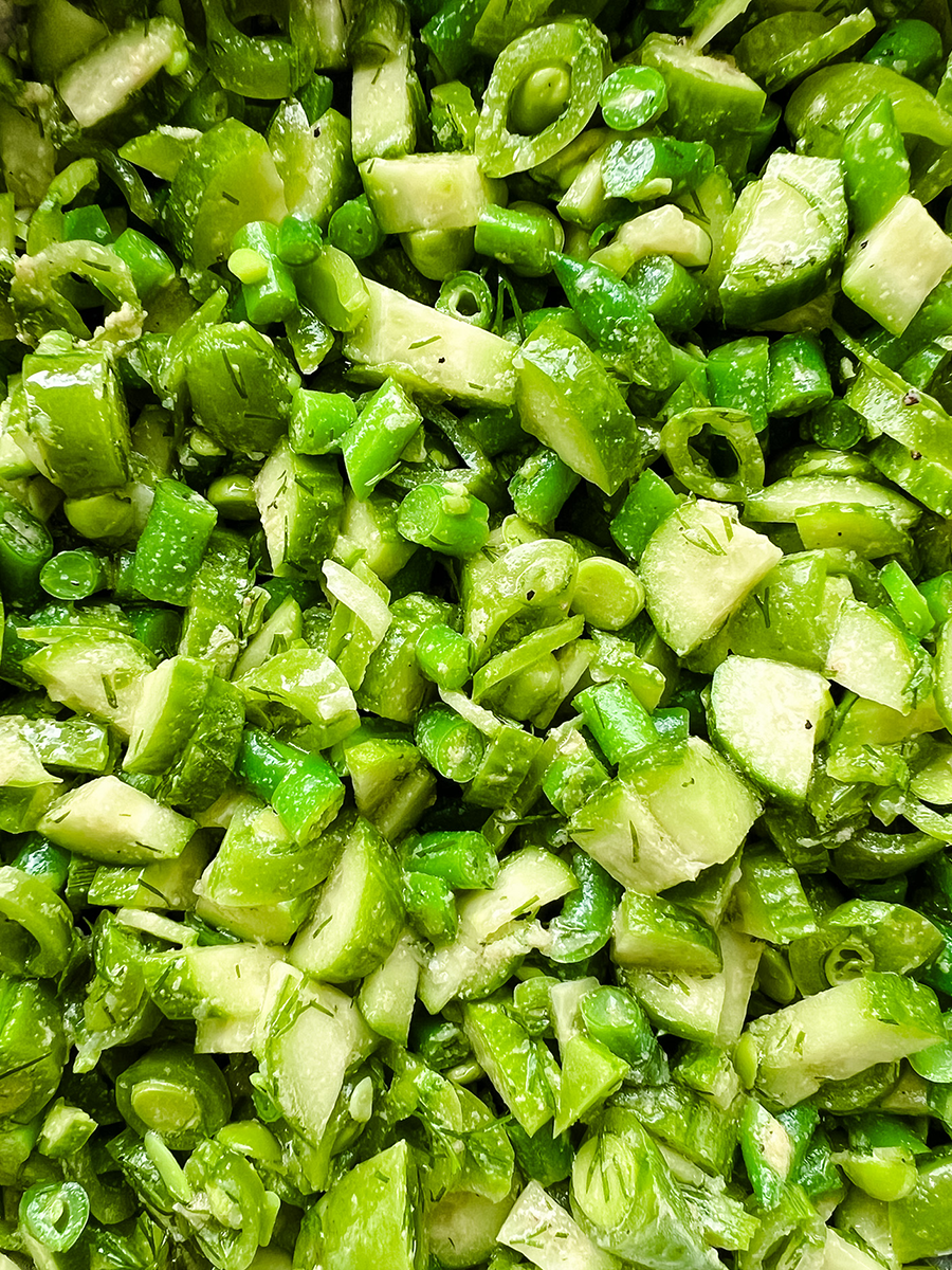 Sugar Snap Pea Salad