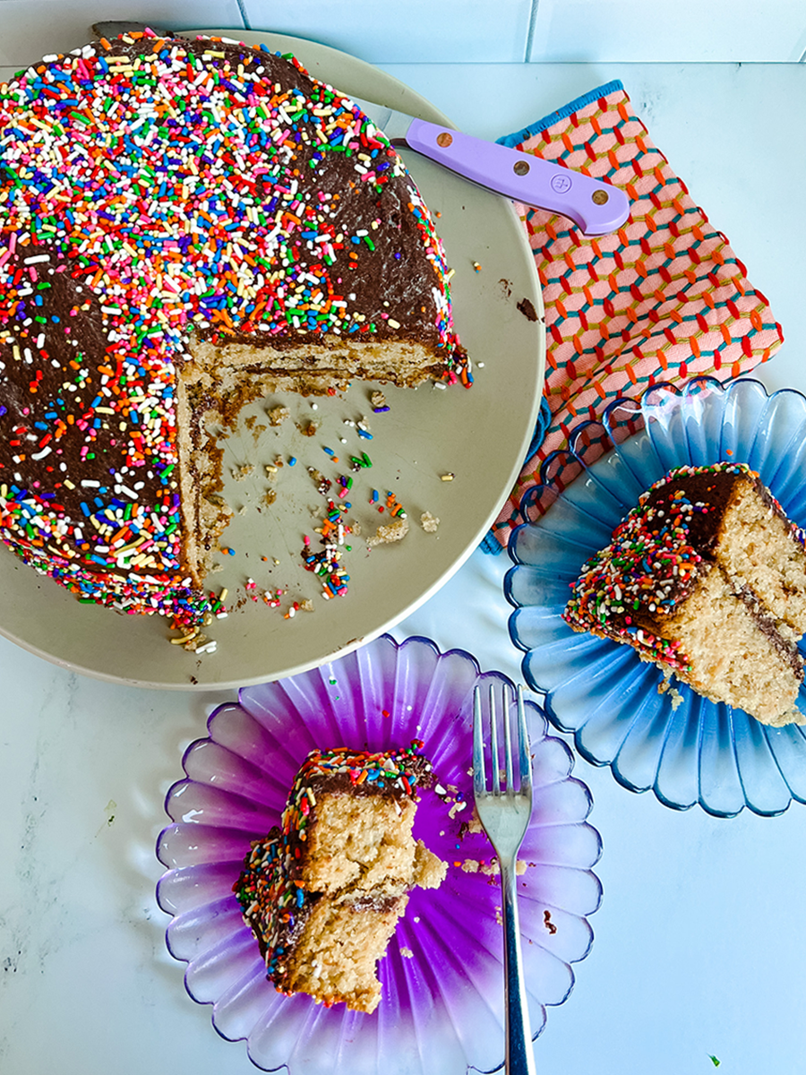 Vegan & Gluten-Free Birthday Cake