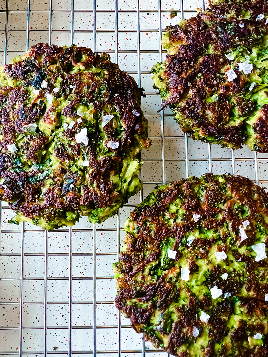Zucchini & Broccoli Fritters