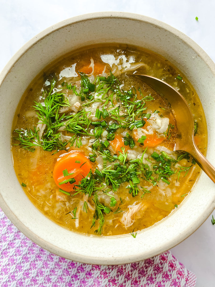 Leeky Chicken Soup