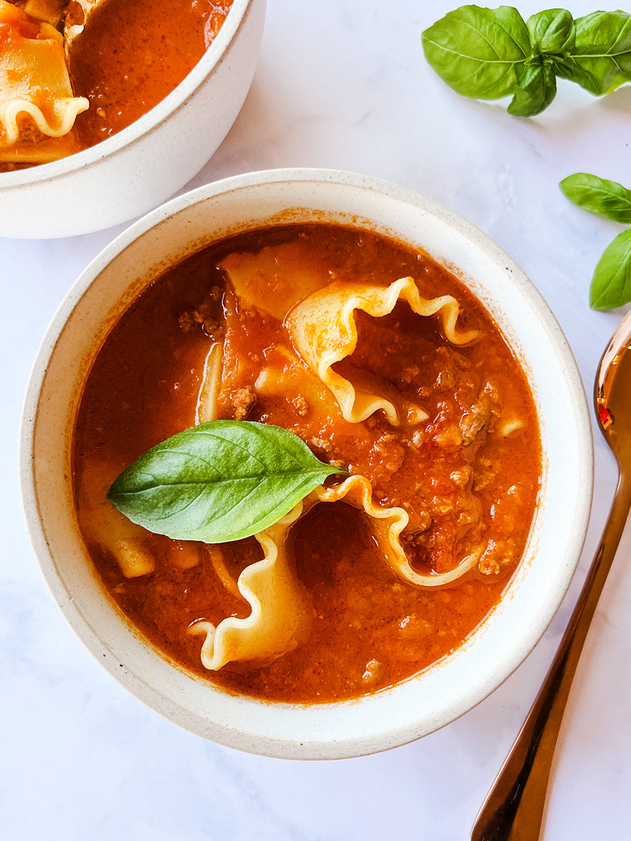 Dairy-Free Lasagna Soup