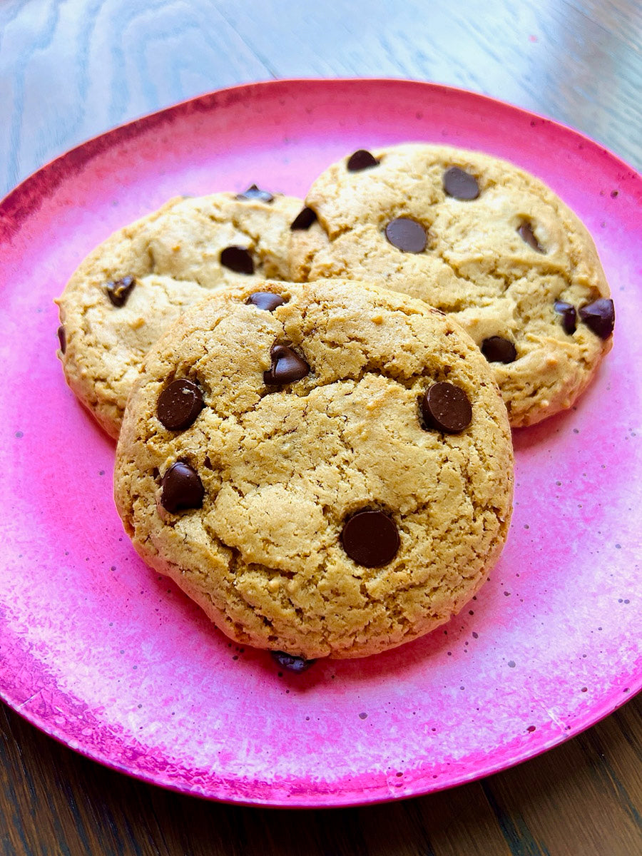 Tahini Chocolate Chip Cookies