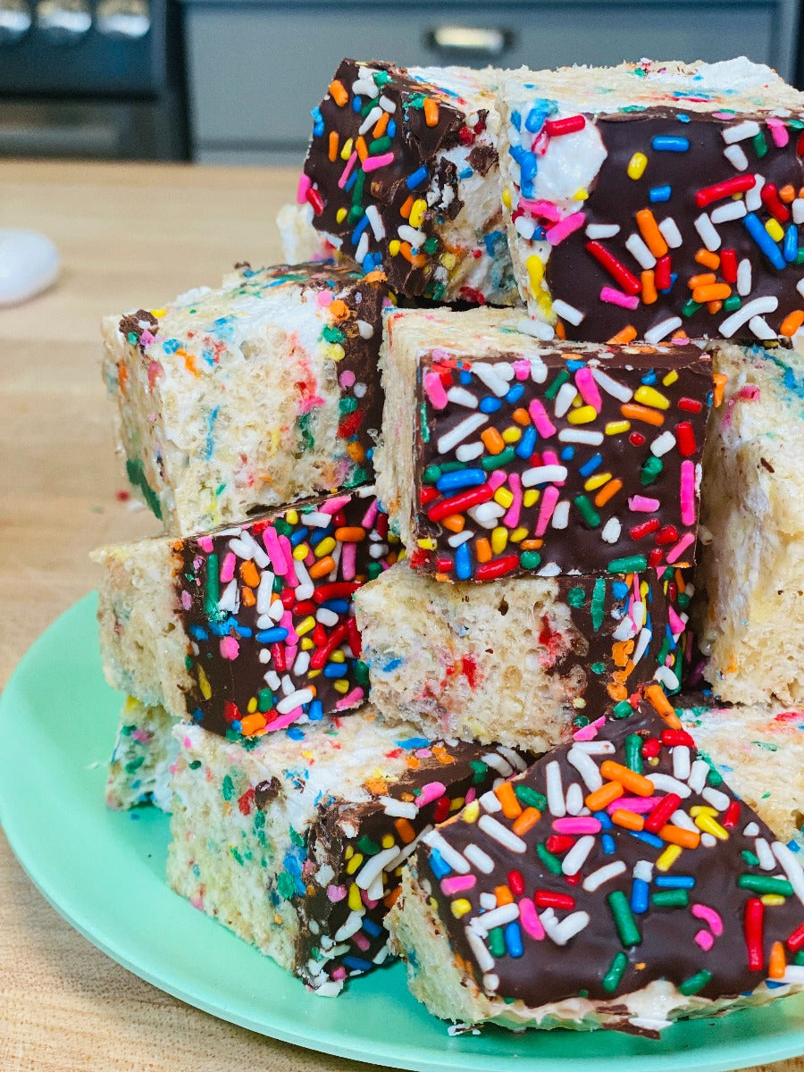 Confetti Rice Krispies Treats