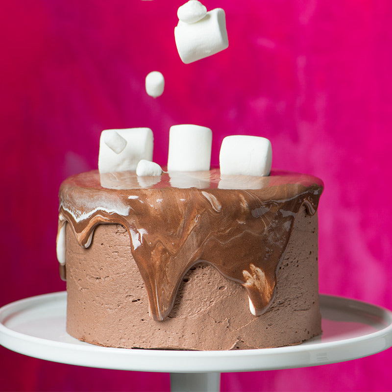 Hot Cocoa Cake & Icing