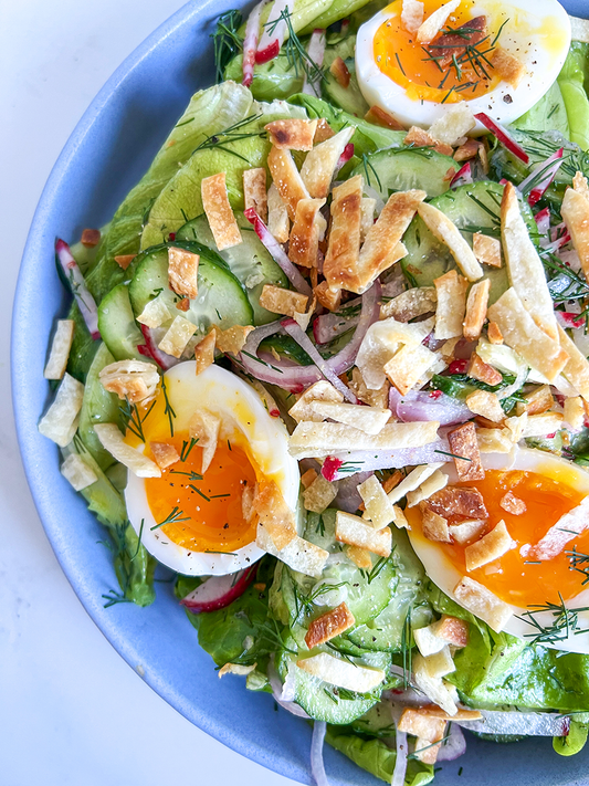 Crunchy Torilla Strip Salad
