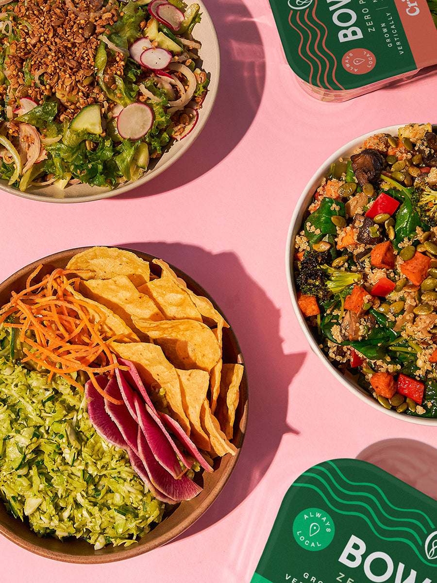 Green Goddess, Crispy Leaf, & Bowery Grain Bowl: Powered by Bowery Farming