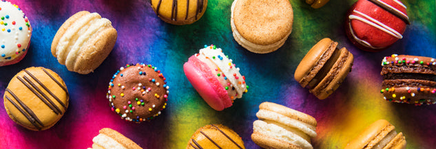Bite-Size Macarons