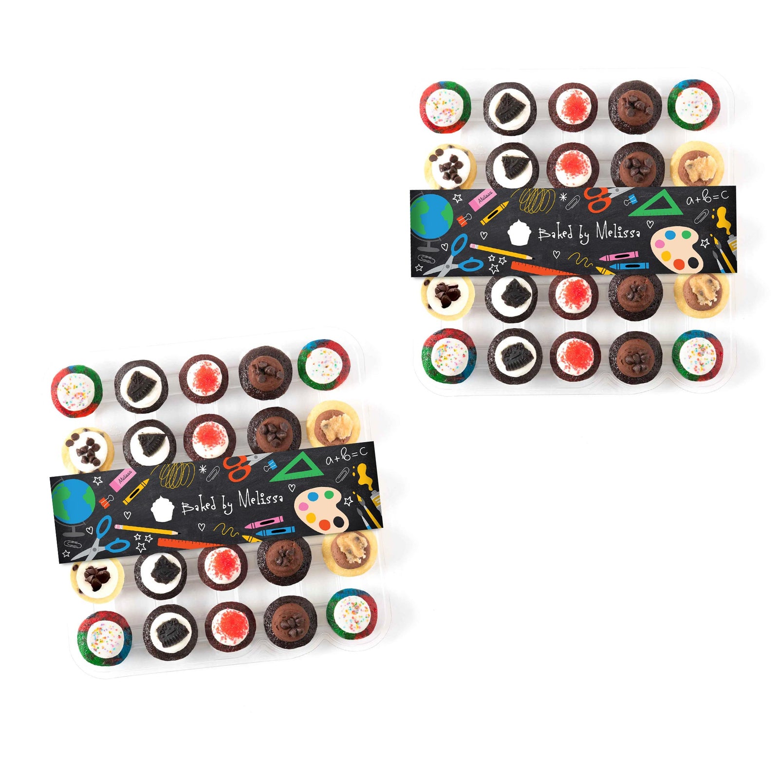 Backpack Snacks Cupcakes 50-Pack