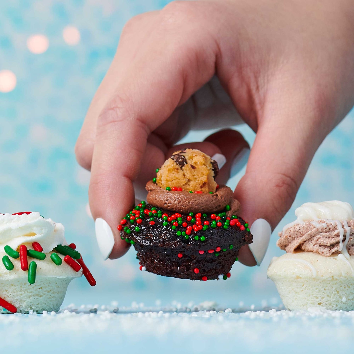 Let it Snow Cupcakes 6-Pack (Bundle of 4)