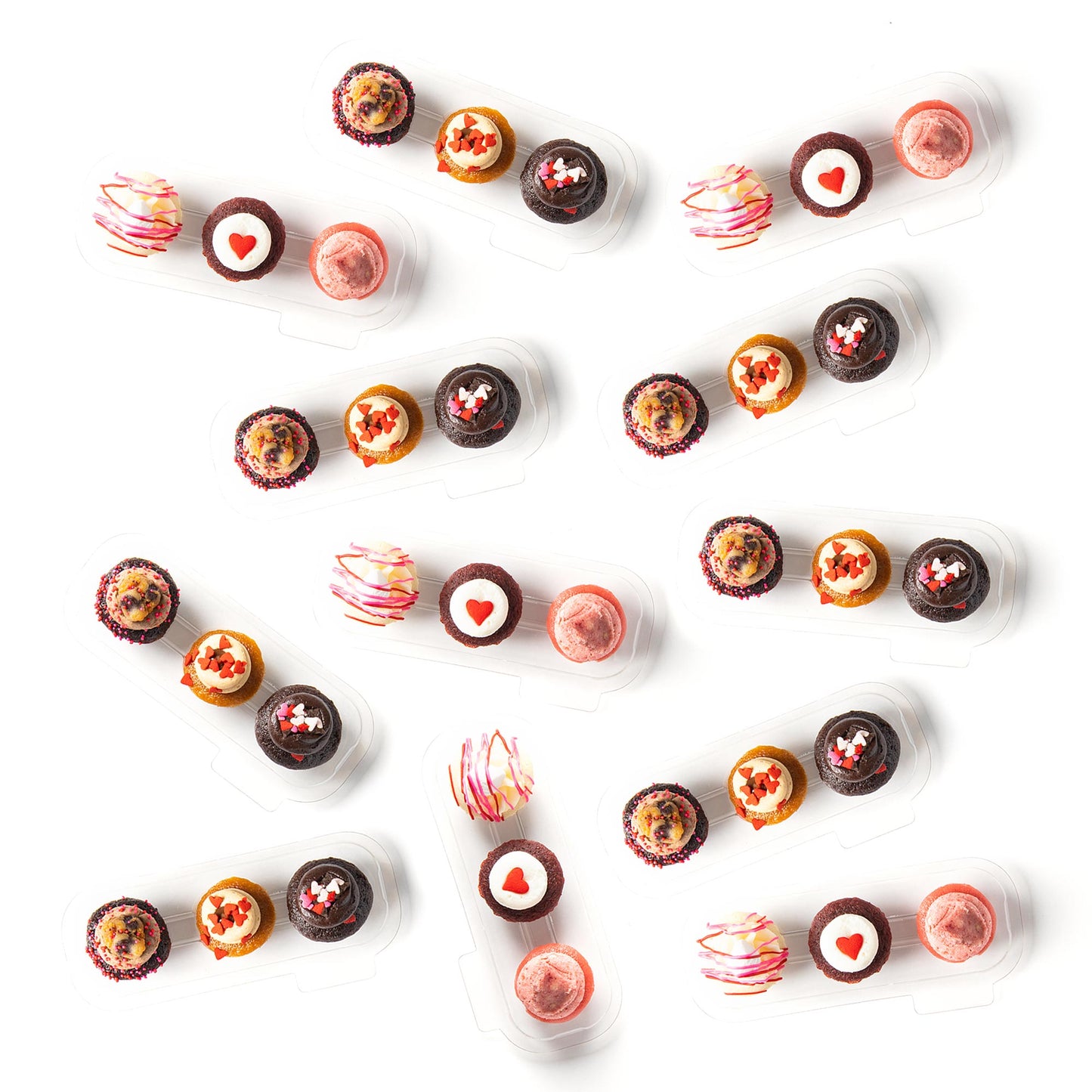 Valentine’s Day Cupcakes 3-Pack (Bundle of 12)