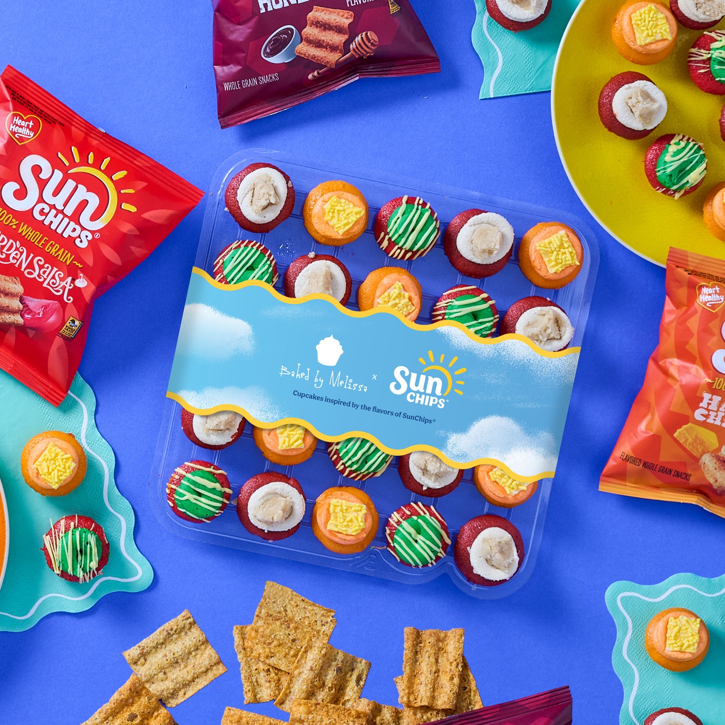 SunChips® Inspired Cupcakes