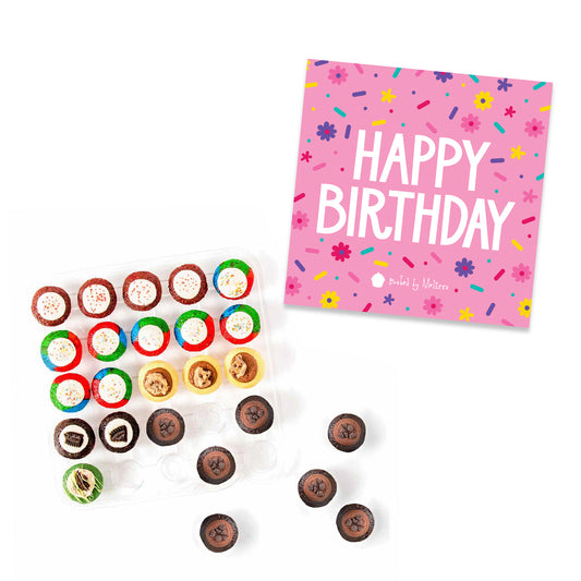 Pick Your Flavors 25-Pack w/ Pink Birthday Gift Box