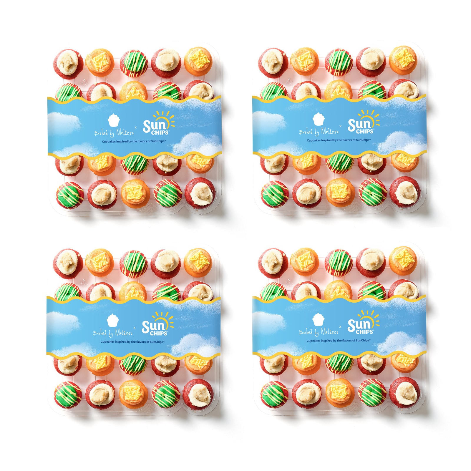Sunchips® Inspired Cupcakes 100-Pack