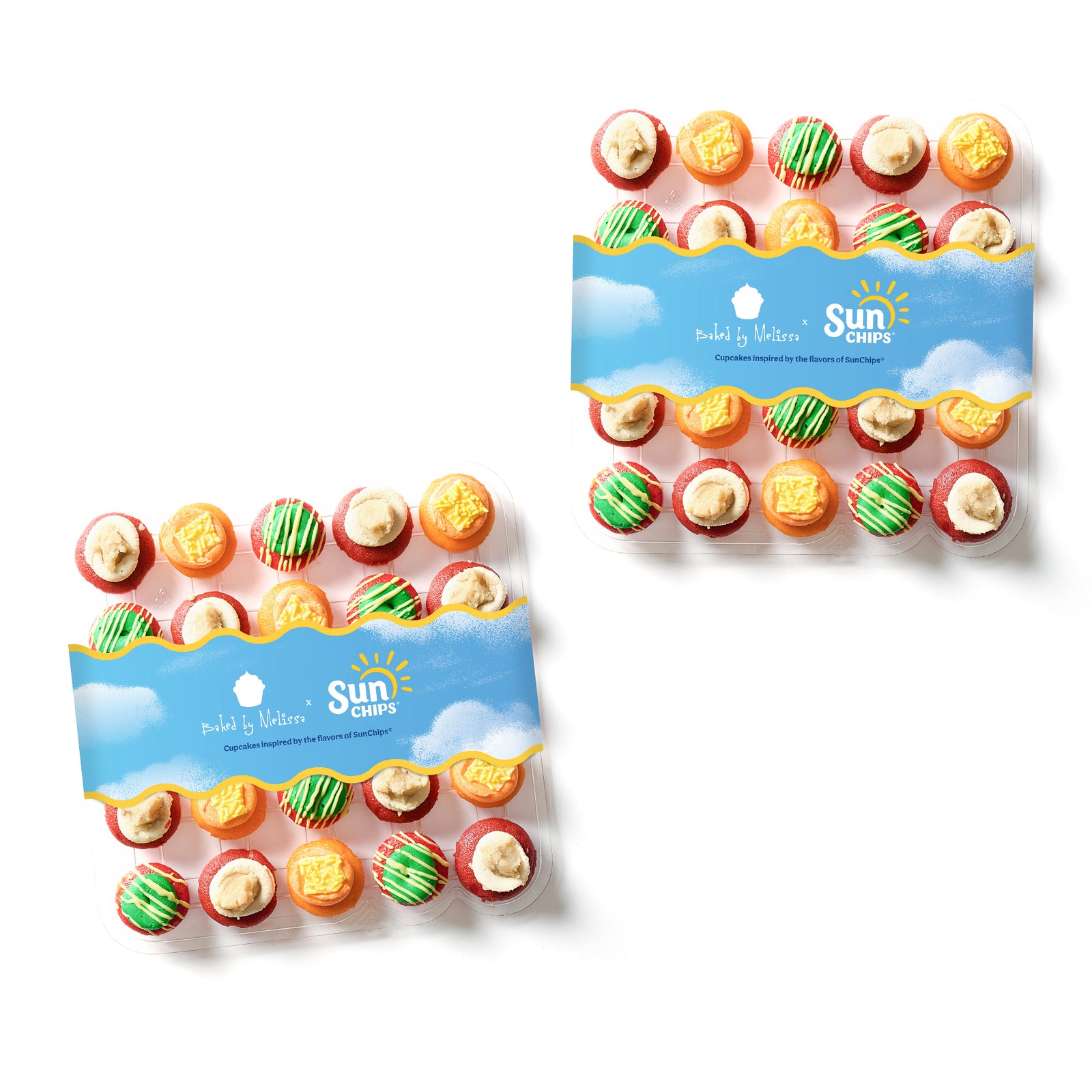 Sunchips® Inspired Cupcakes 50-Pack