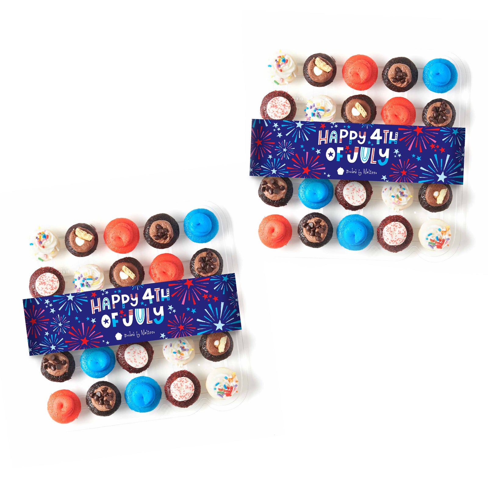 S'mores & Stripes Cupcakes 50-Pack