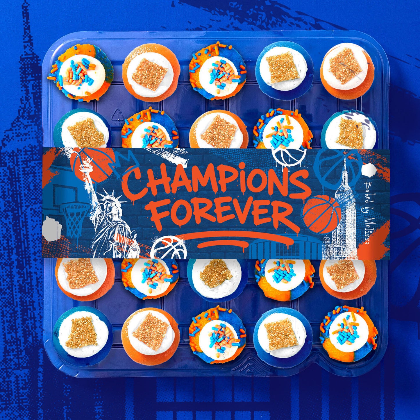 New York Champions Cupcakes 25-Pack
