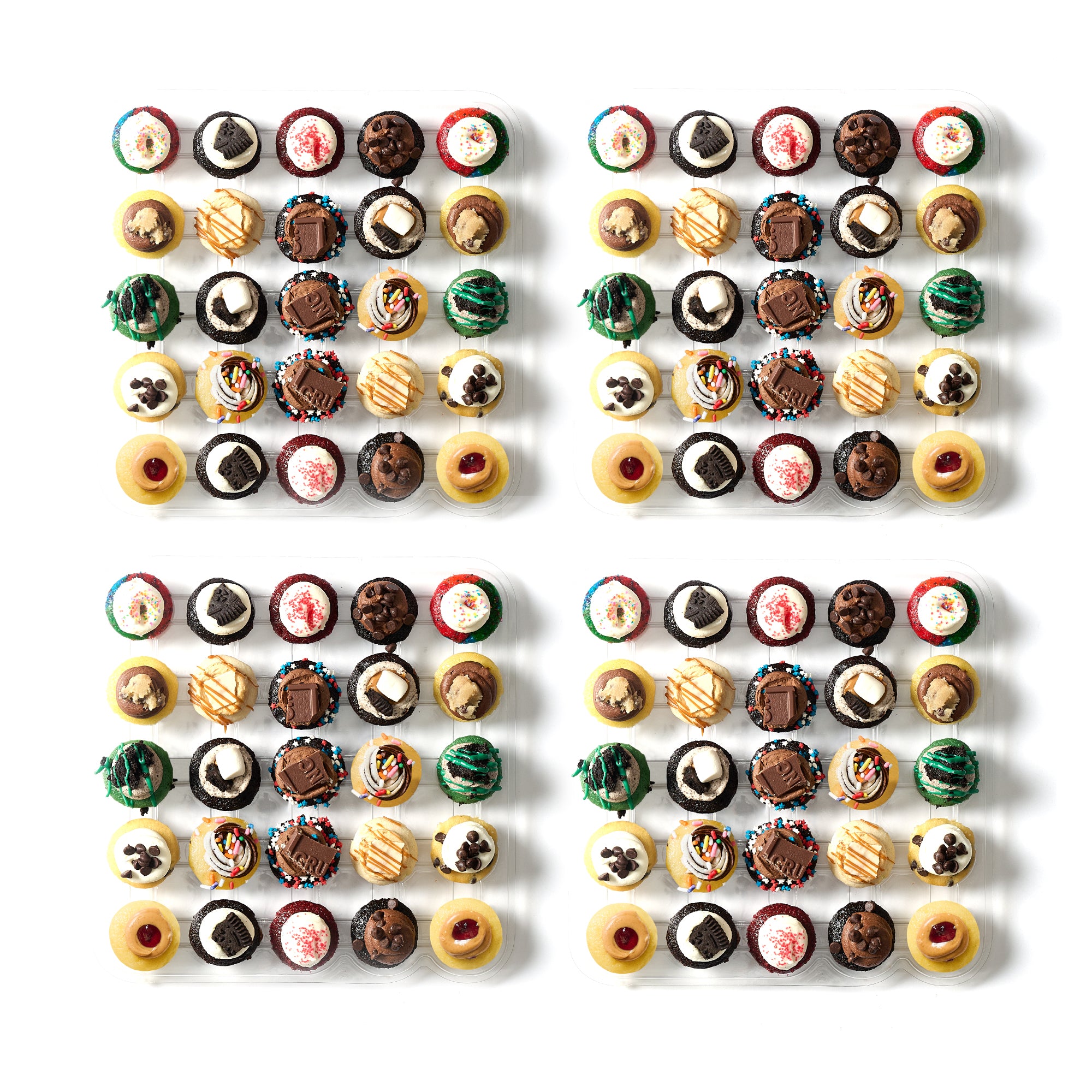 100 Mini Cupcake Sampler | Delivered Fresh, Ships Nationwide