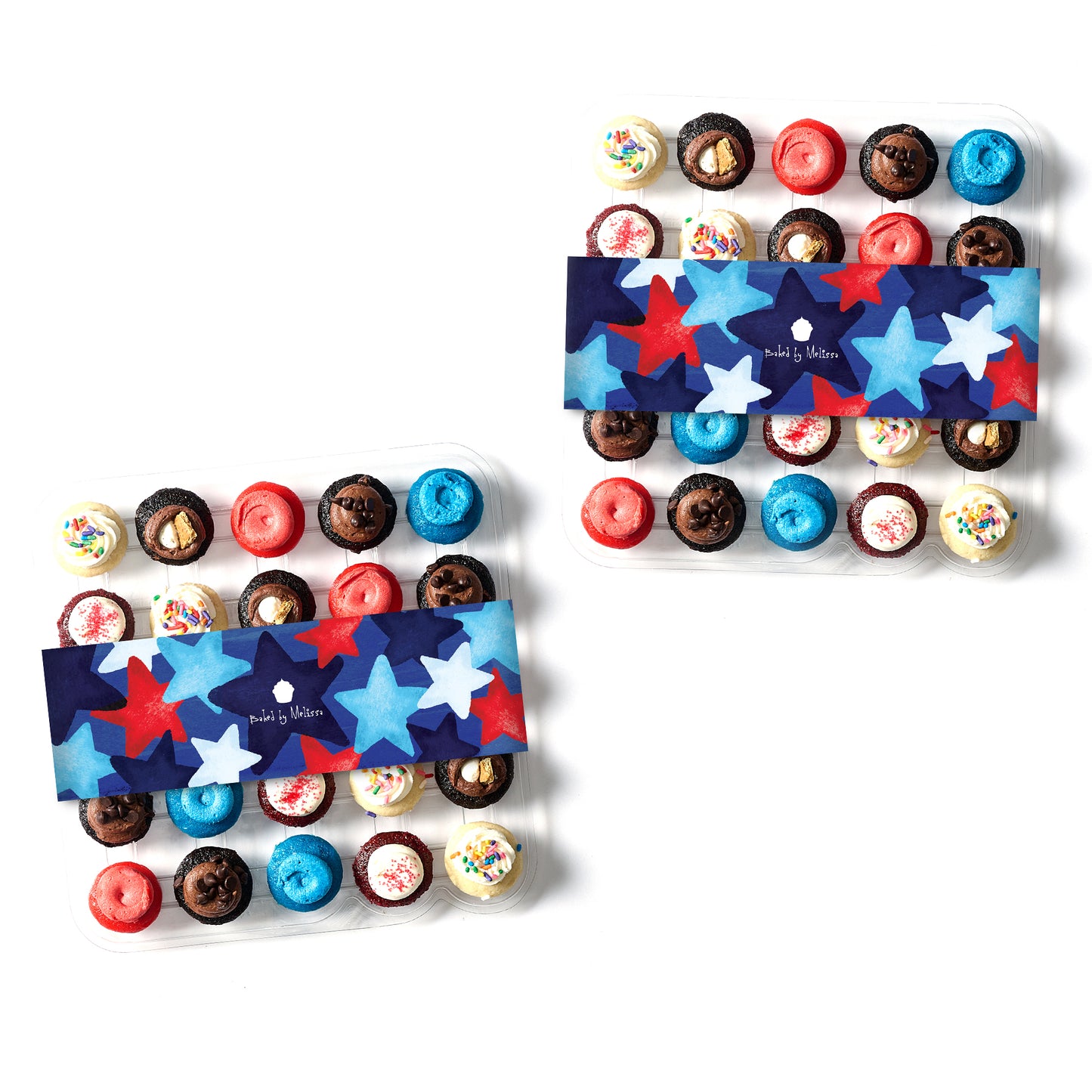 S'mores & Stripes Cupcakes 50-Pack