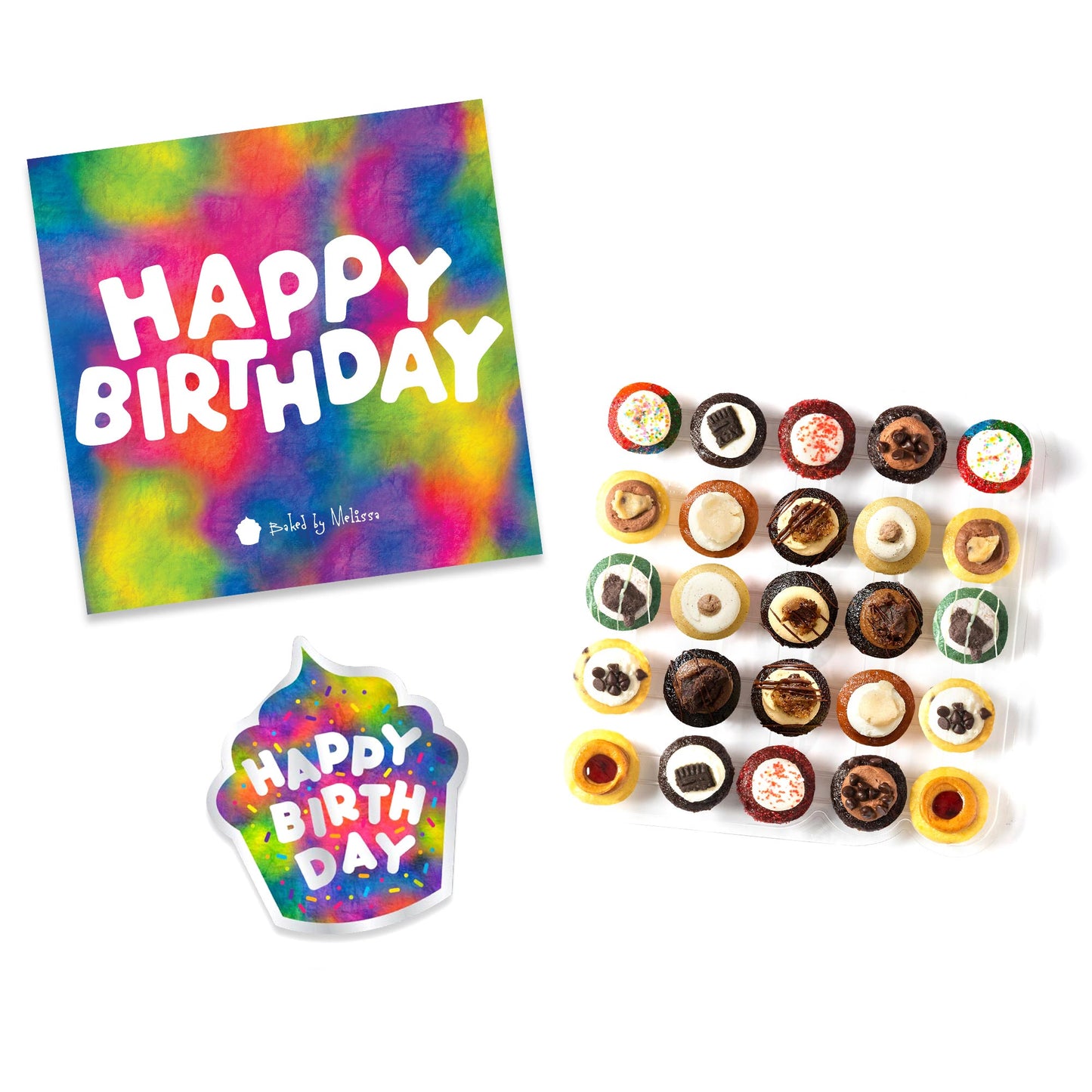 Birthday Essentials Gift Box 25-Pack & Birthday Card