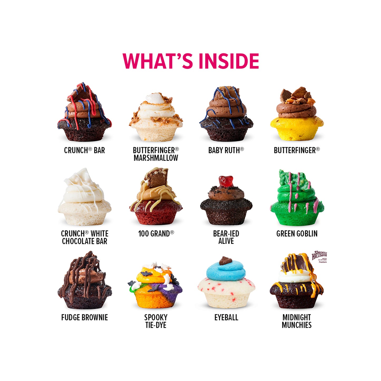 Ultimate Halloween Cupcakes 100-Pack Bundle