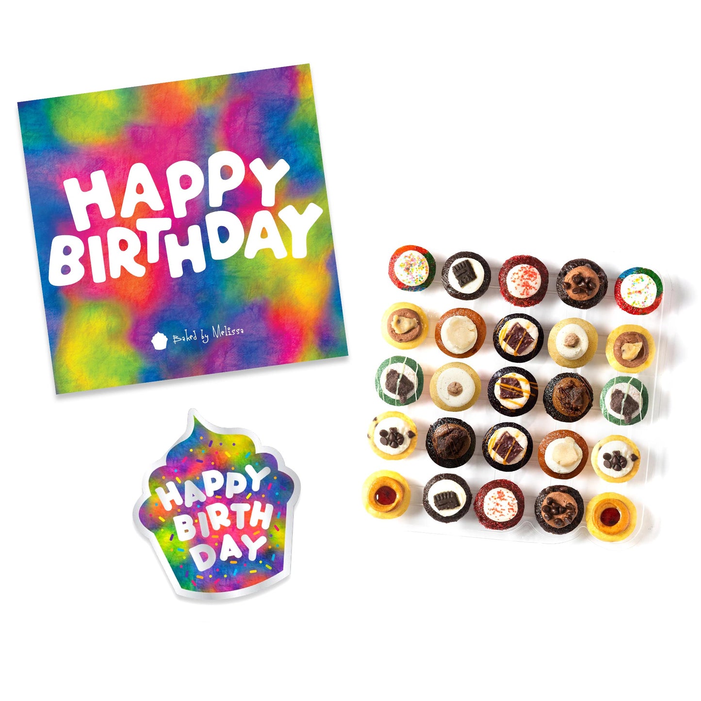Birthday Essentials Gift Box 25-Pack & Birthday Card