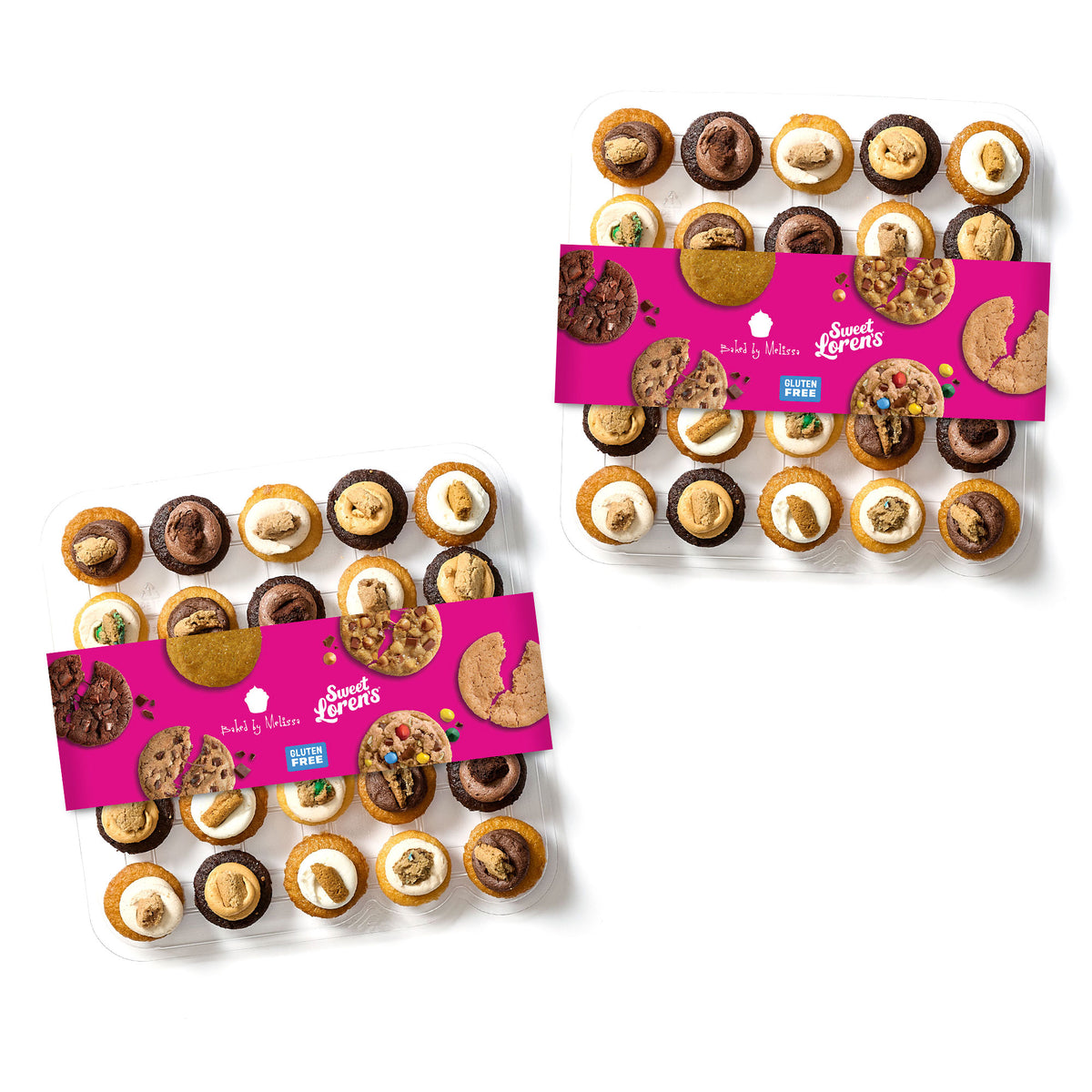 Sweet Loren's Cookie Cupcakes 50-Pack