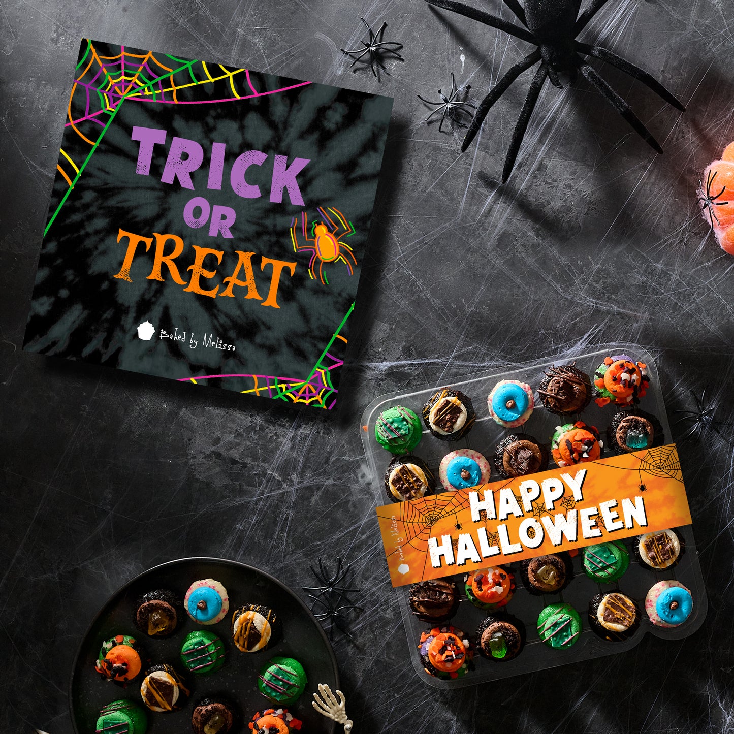 Halloween Gift Box w/ Monster Mash Cupcakes 25-Pack