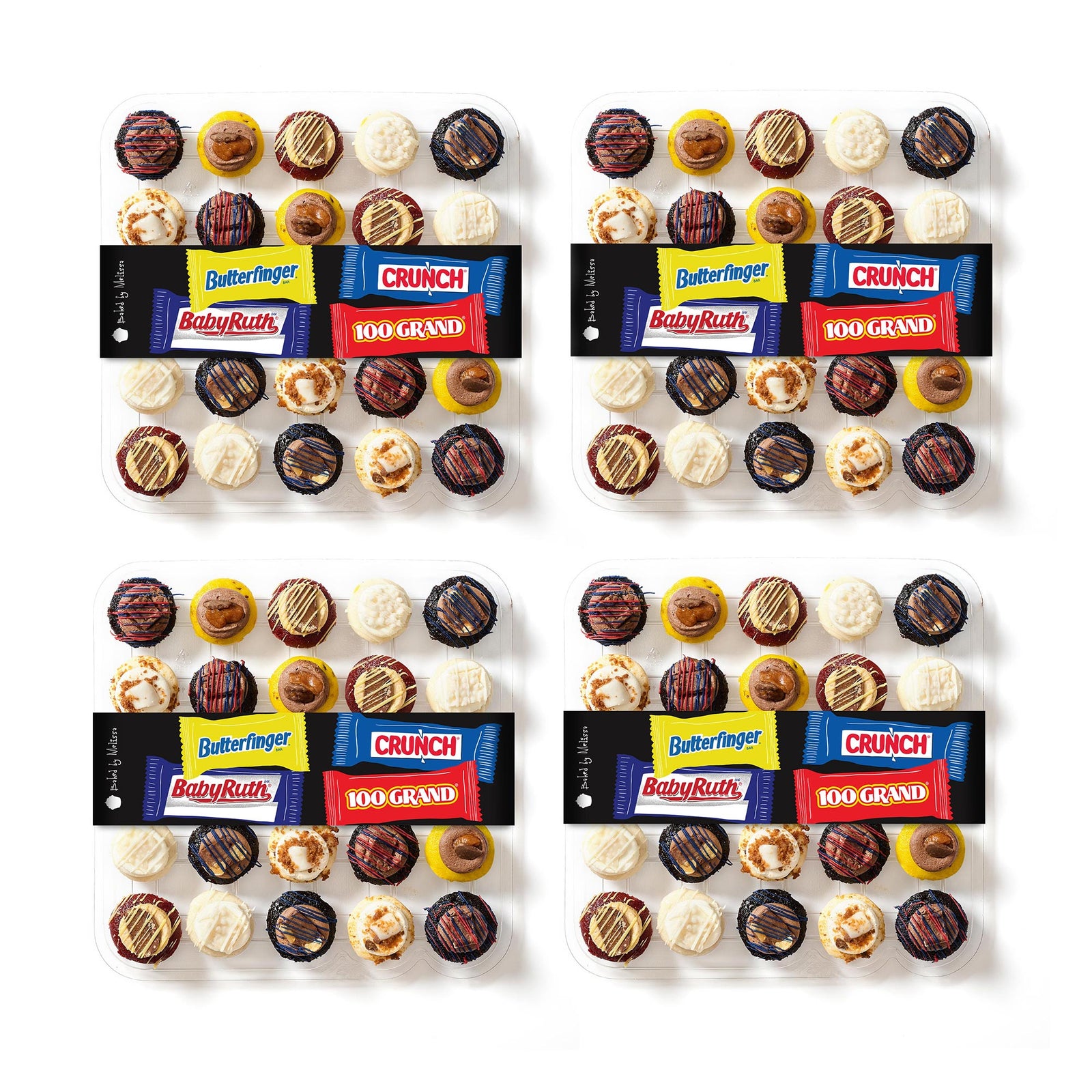 Candy Bar Cupcakes 100-Pack
