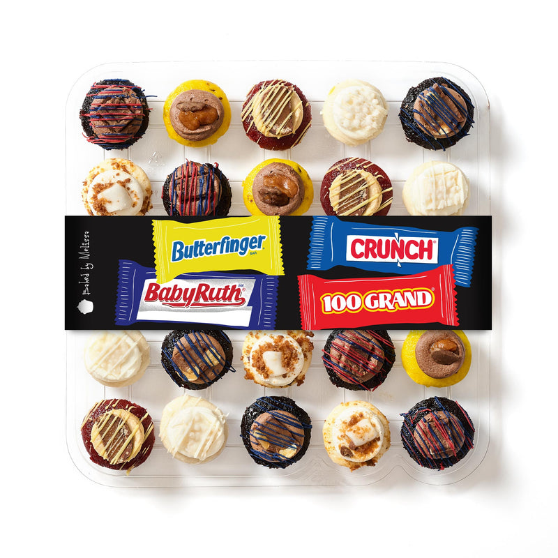 Candy Bar Cupcakes 25-Pack