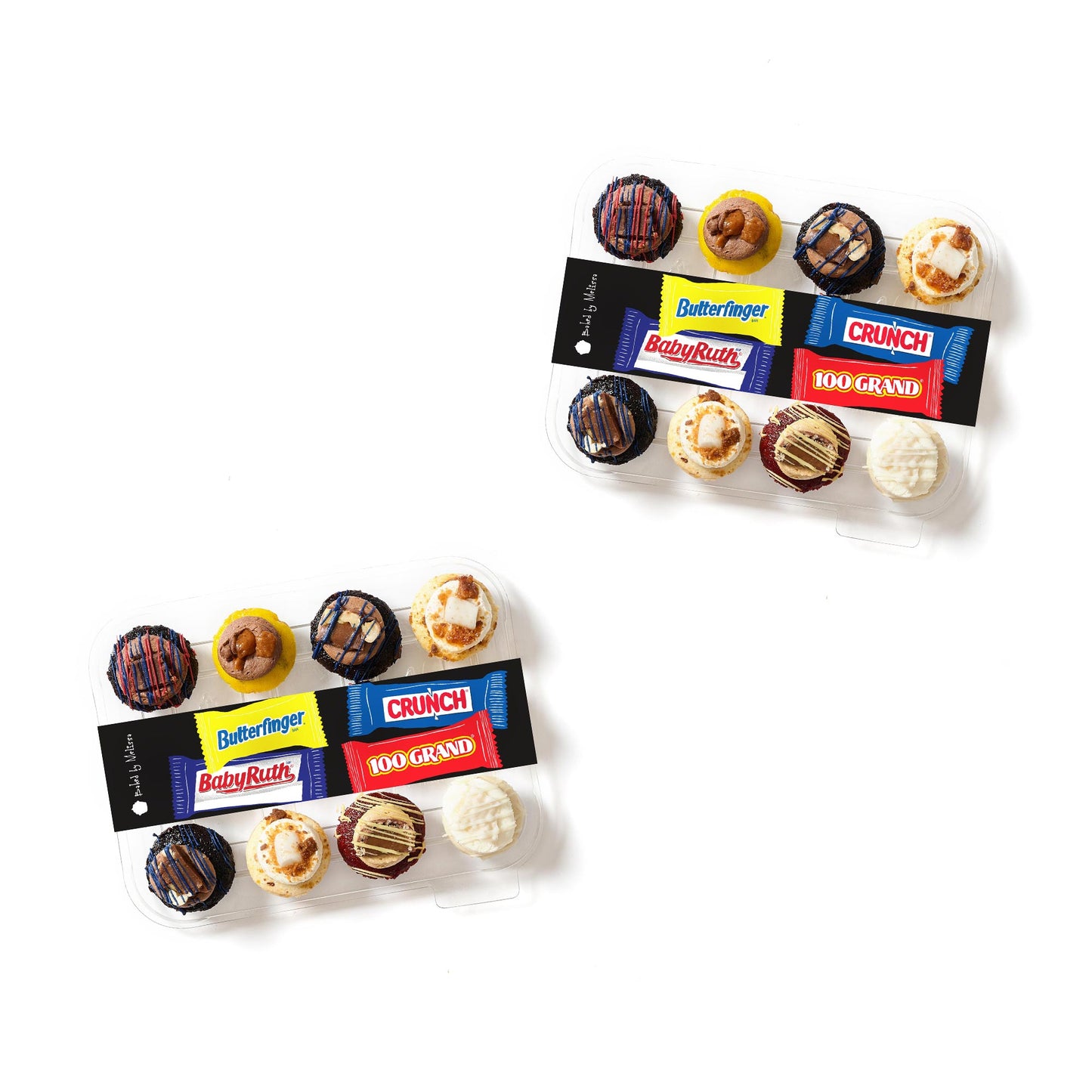 Candy Bar Cupcakes 12-Pack (Bundle of 2)