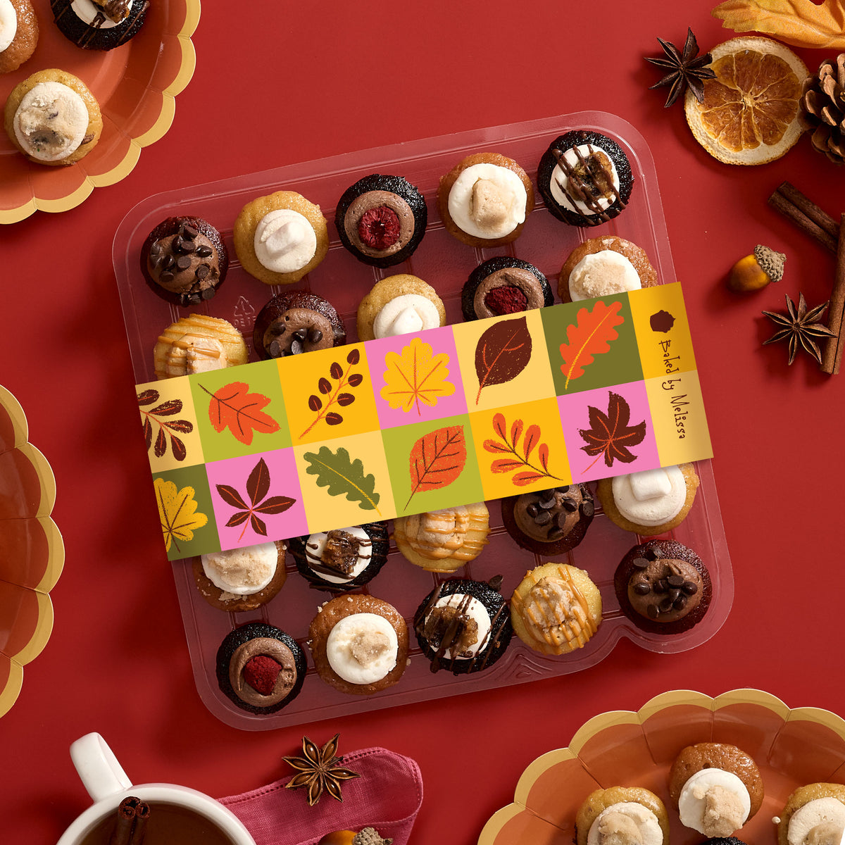 Fall Favorites Cupcakes 25-Pack