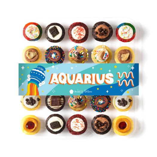 Aquarius Cupcakes 25-Pack