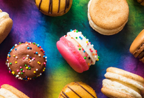 assortment of cupcakes