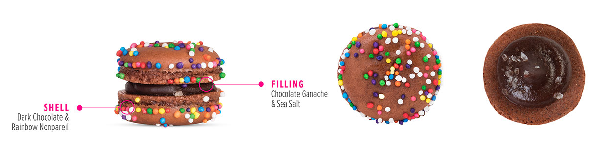 Double Chocolate Macaron