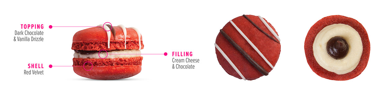 Red Velvet Macaron