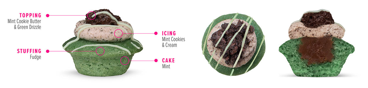 Mint Cookie Cupcake