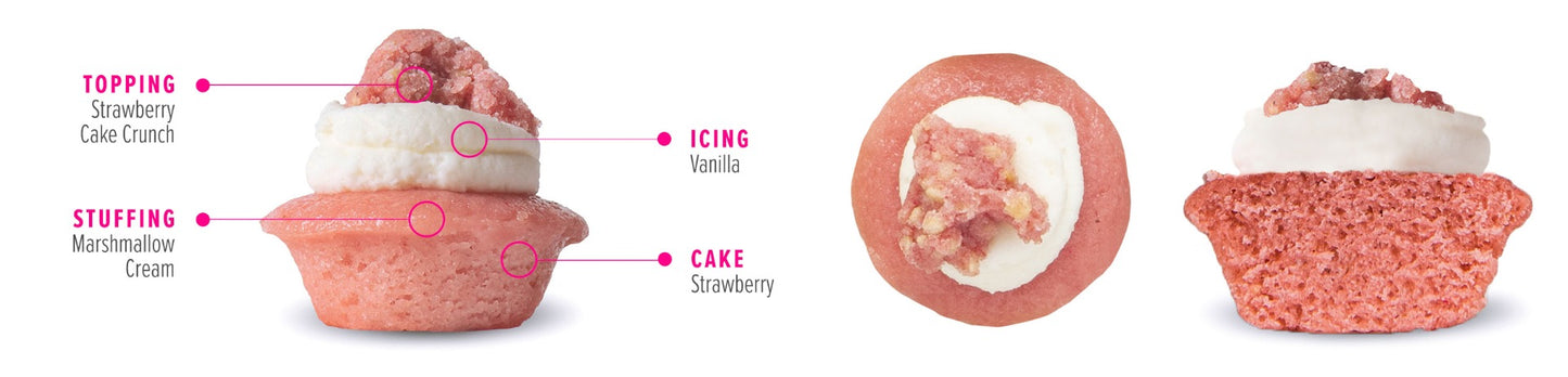 Strawberry Shortcake Cupcake