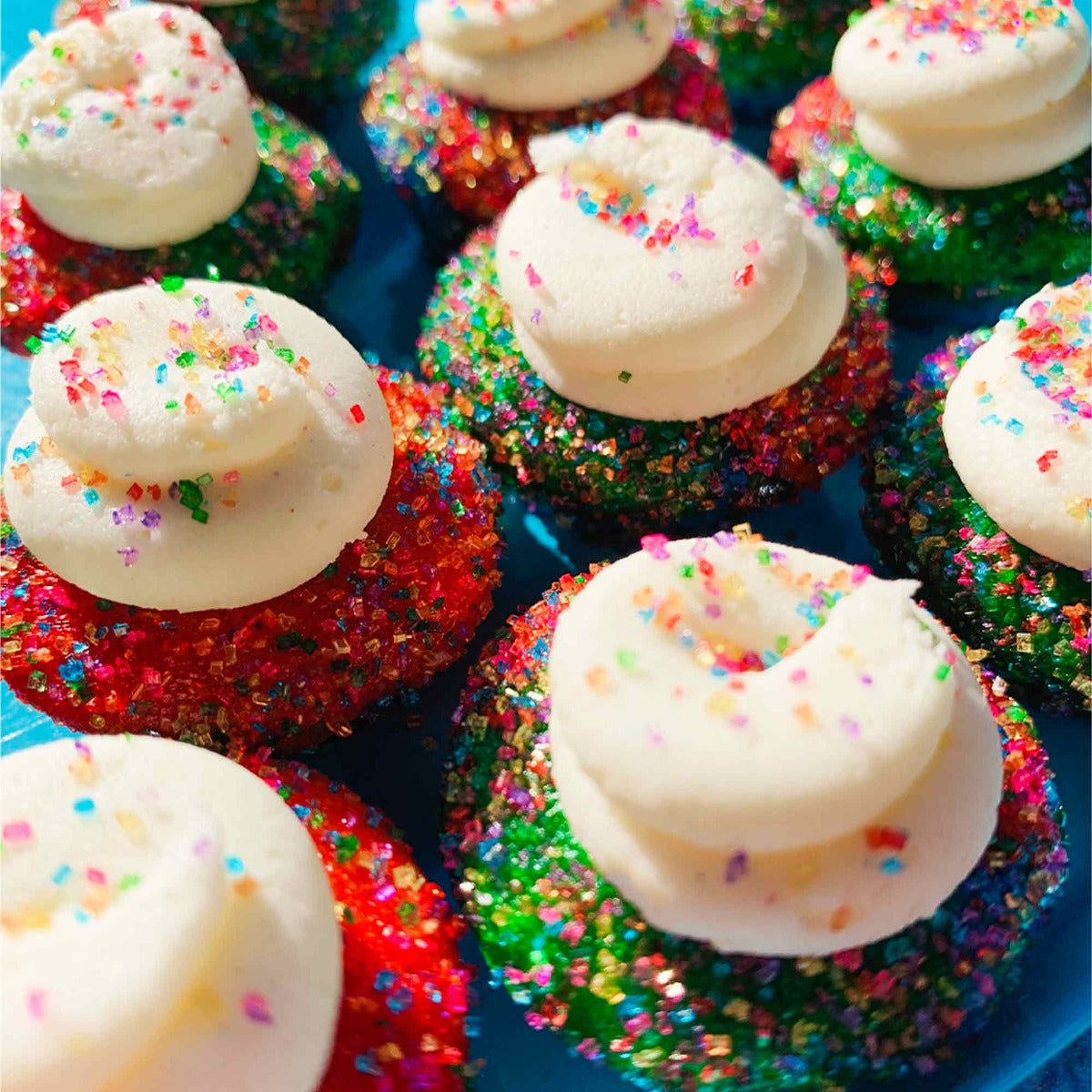 Tie-Dye Cupcakes