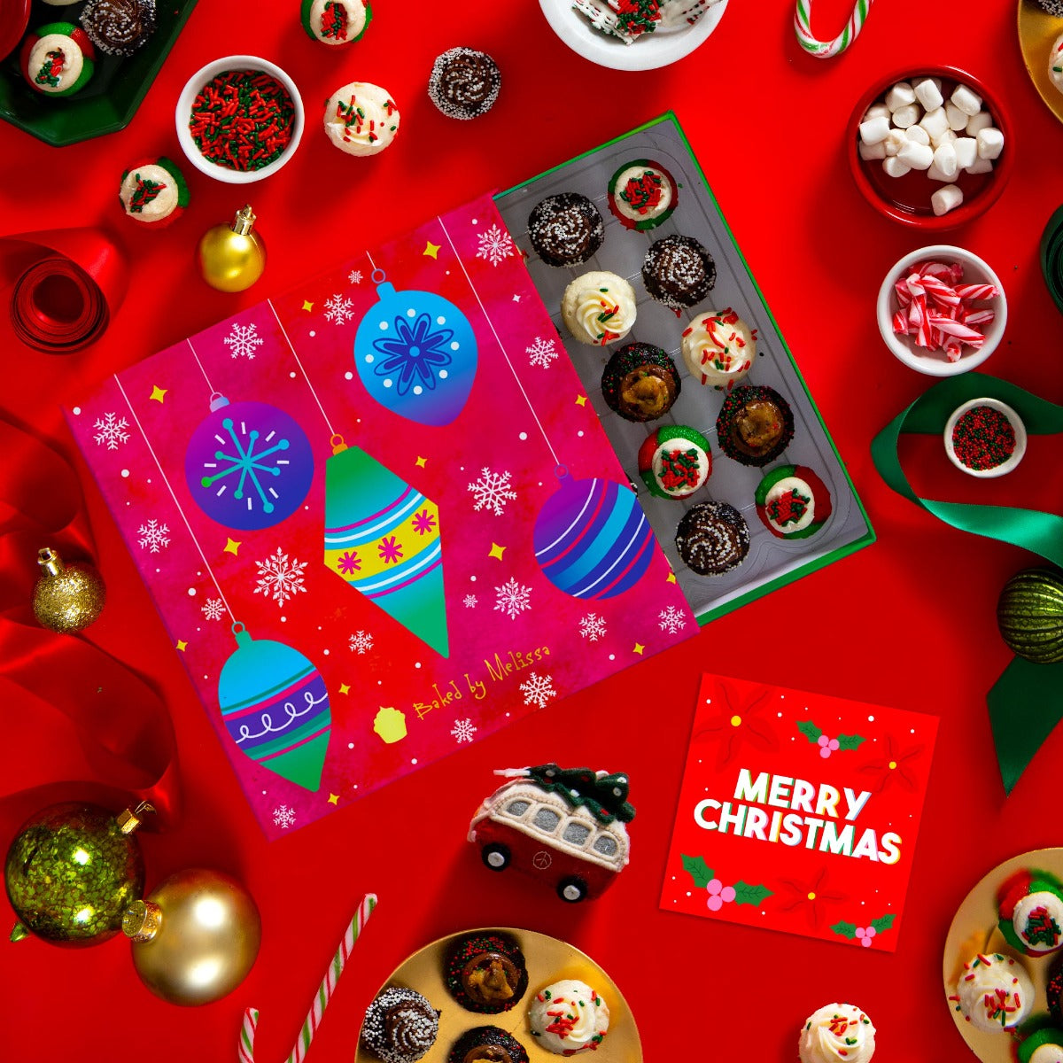 Christmas Card & Holly Jolly Gift Box 25-Pack