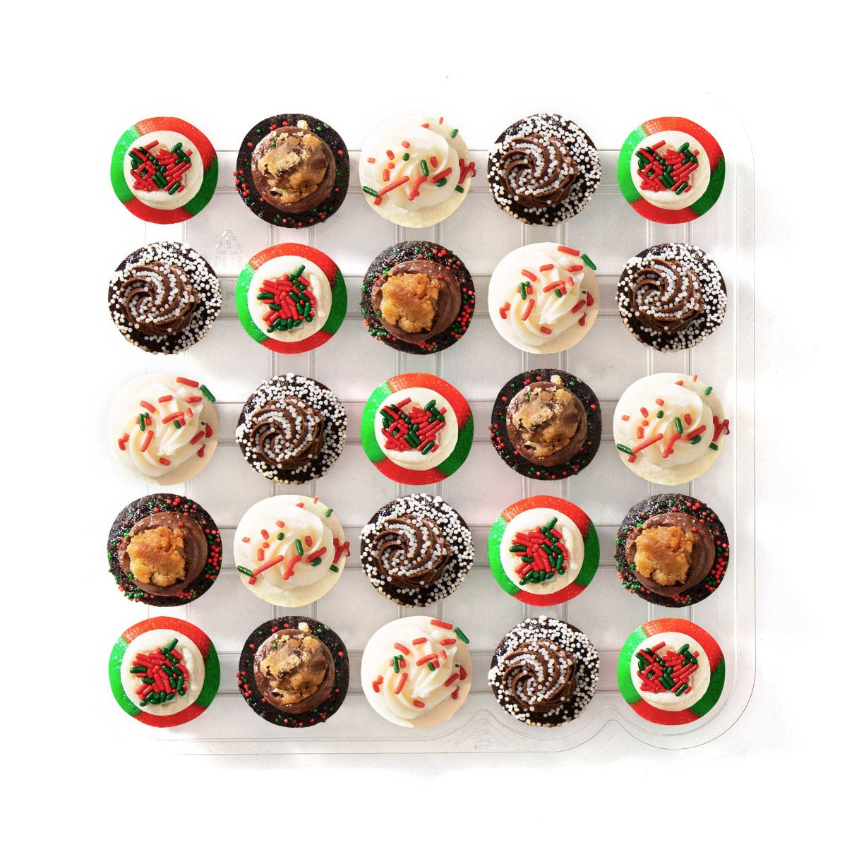 Holiday Cheer Cupcakes 50-Pack