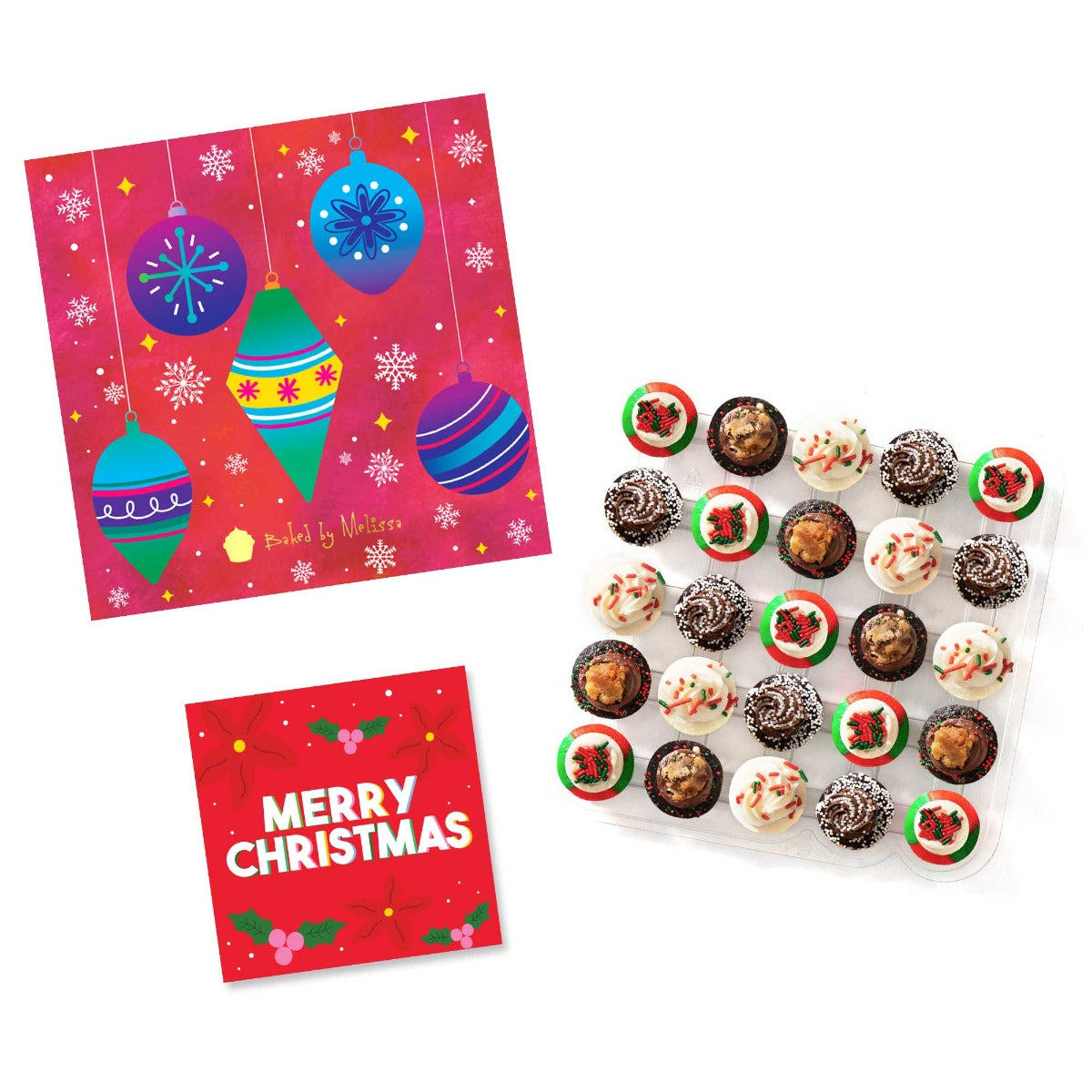 Christmas Card & Holly Jolly Gift Box 25-Pack