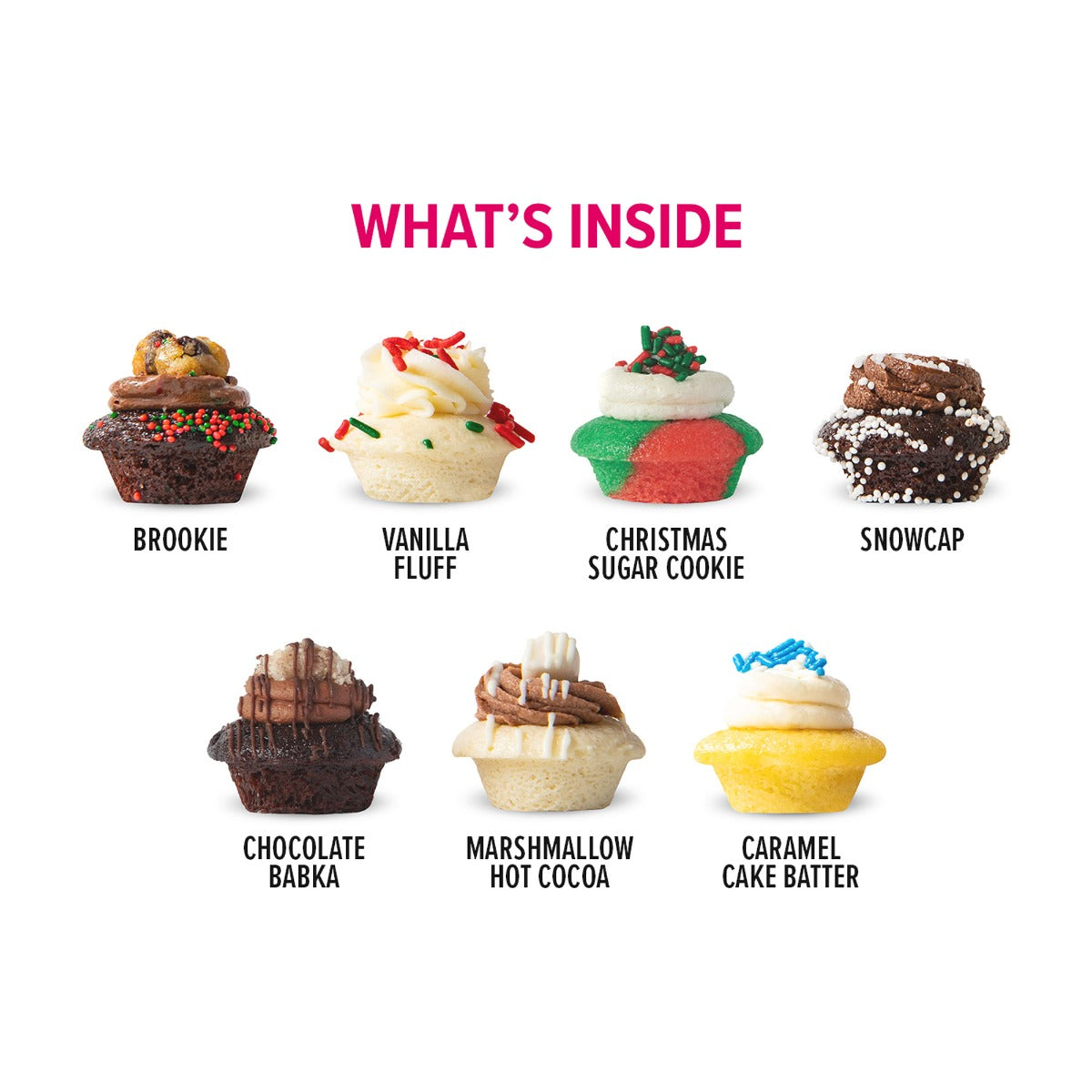 Chrismukkah Cupcakes 50-Pack
