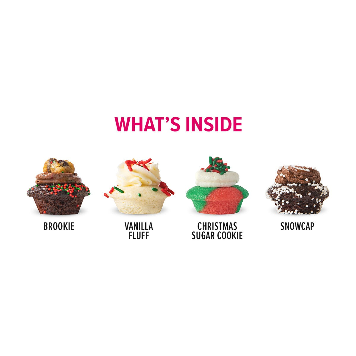 Holiday Cheer Cupcakes 25-Pack