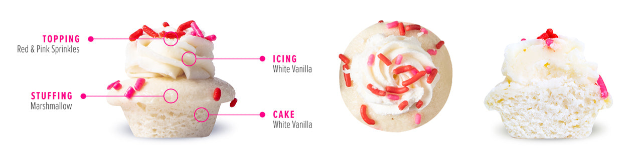 Vanilla Fluff Cupcake