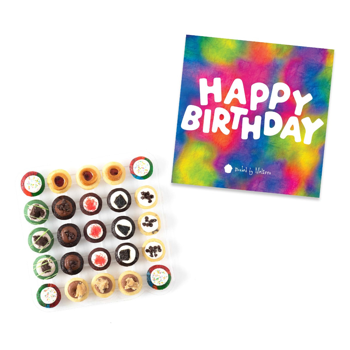 Birthday Gift Box 25-Pack w/ PSOG Party Safe Original Greats Cupcakes