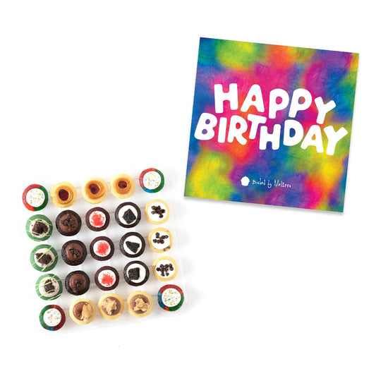 Birthday Gift Box 25-Pack w/ No-Nut Original Greats Cupcakes