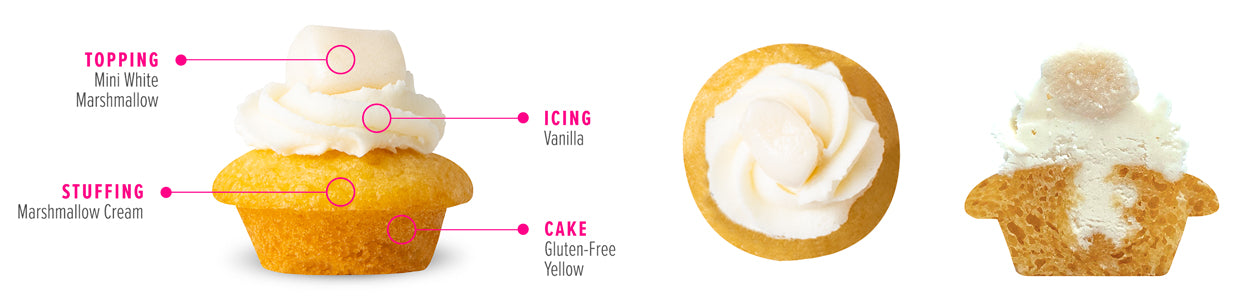 Gluten Free Marshmallow Cupcake