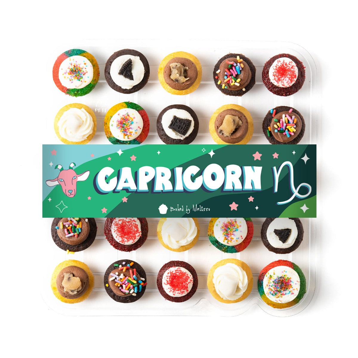 Gluten Free Capricorn Cupcakes 25-Pack