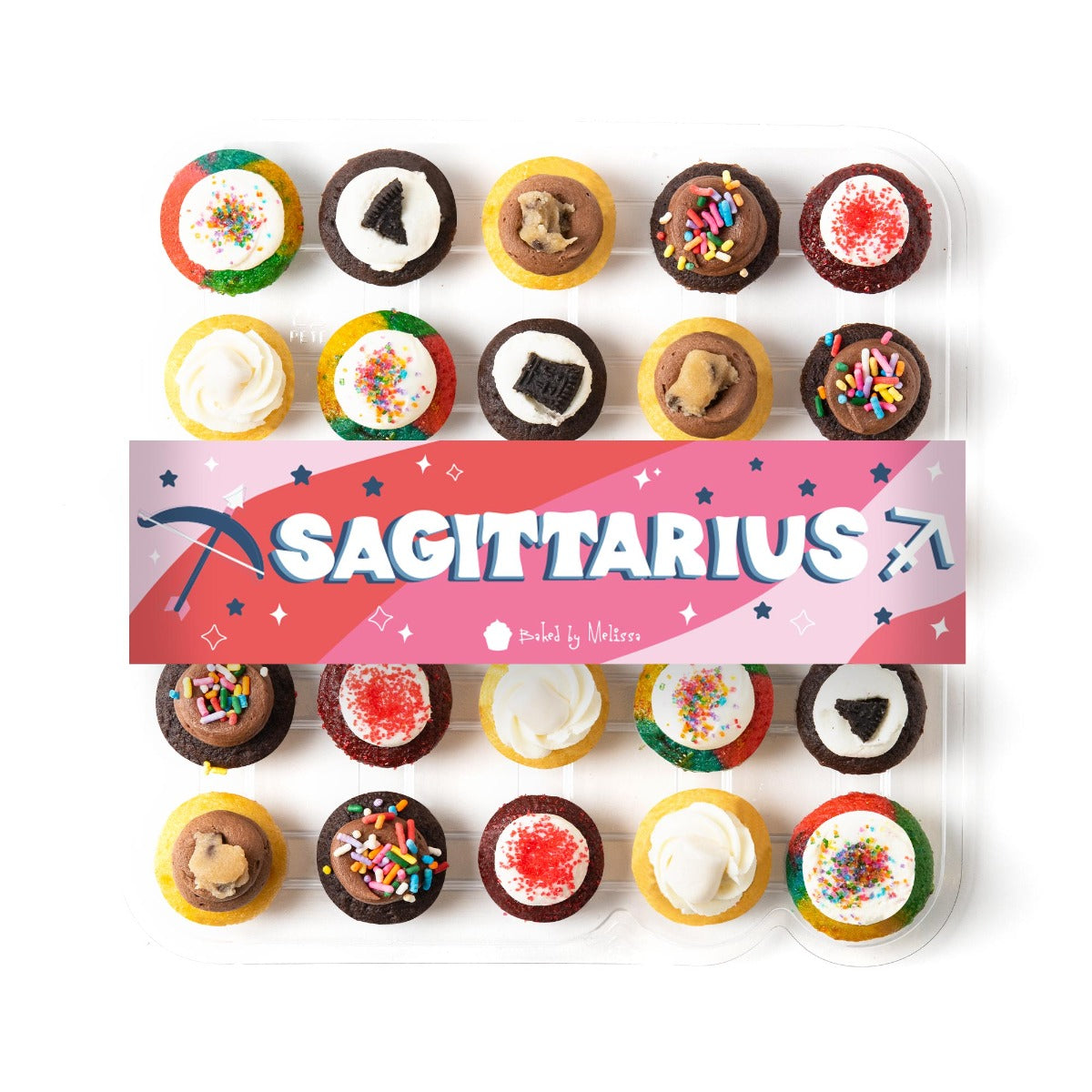 Gluten Free Sagittarius Cupcakes 25-Pack